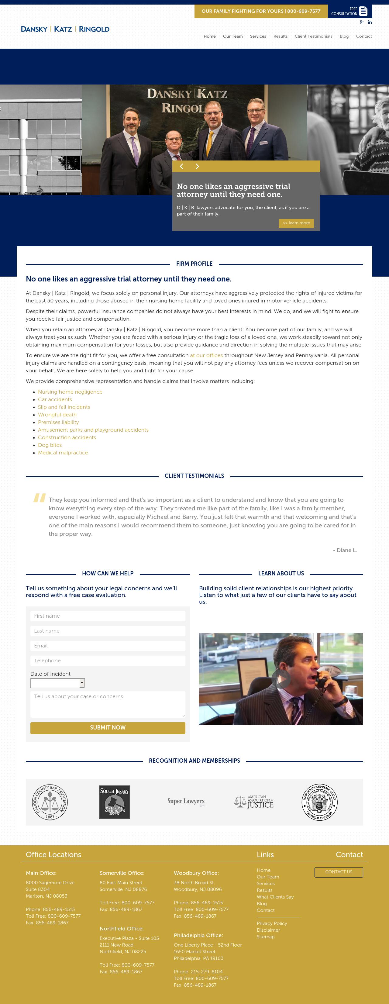 Dansky | Katz | Ringold | York - Marlton NJ Lawyers